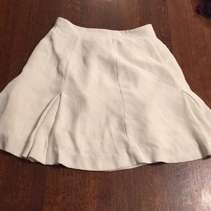 White skirt